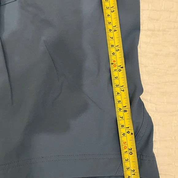 Stio Men's Slate Blue Athletic Shorts - Picture 7 of 9